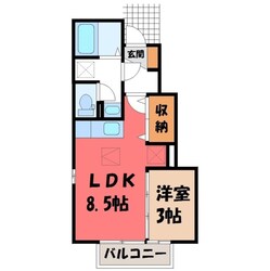 岡本駅 徒歩20分 1階の物件間取画像